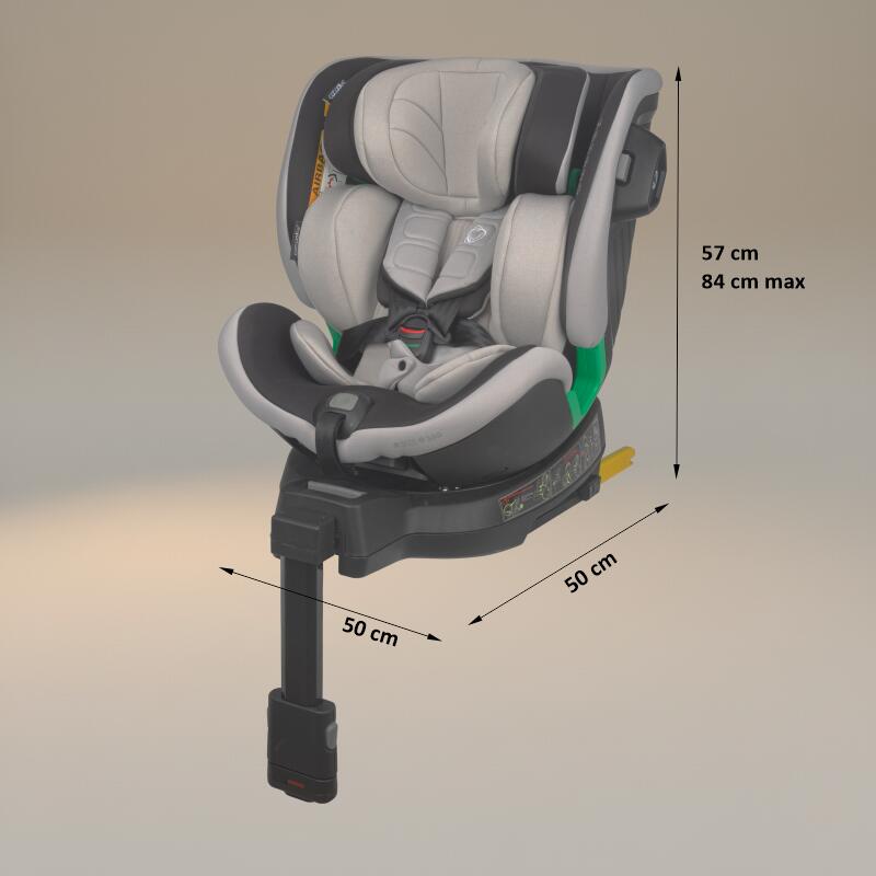 Scaun auto iSize 40-150 cm Coccolle Mago Jet black