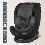 Scaun auto iSize 40-150 cm Coccolle Nova Diamond black