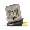 Scaun auto iSize 40-150 cm Coccolle Nova Sand beige+Coccolle protectie bancheta auto mica