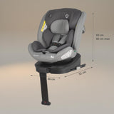 Scaun auto iSize 40-150 cm Coccolle Sidra Moonlit grey