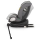 Scaun auto iSize 40-150 cm Coccolle Sidra Diamond black + Coccolle protectie bancheta auto mica