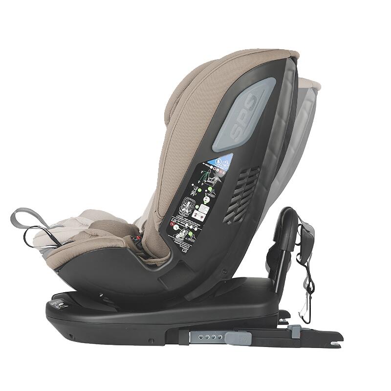 Scaun auto rotativ iSize Coccolle Velsa Taupe brown - gogobaby.ro