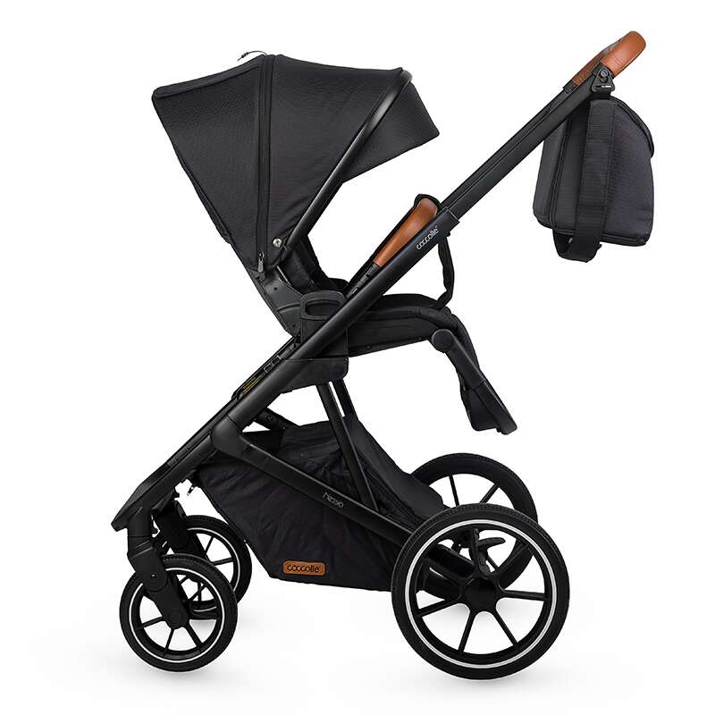 Carucior modular 2in1 Coccolle Nessia Diamond black - gogobaby.ro
