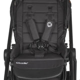 Sistem modular 4in1 Coccolle Aspen Jet Black cu Scoica auto iSize Coccolle Knox Black si Baza isofix iSize Coccolle Knox