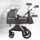 Carucior transformabil 3in1 Coccolle Melora Diamond black