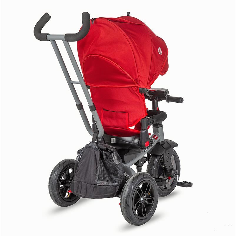 Tricicleta multifunctionala Coccolle Pianti Ruby Red - gogobaby.ro