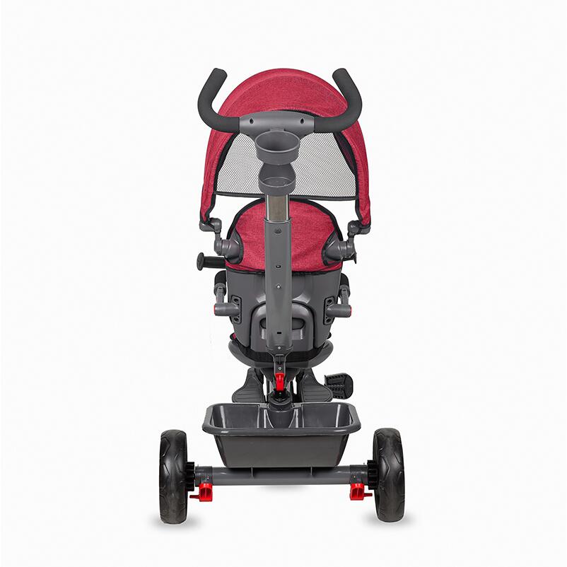 Tricicleta multifunctionala Coccolle Primo Magenta - gogobaby.ro