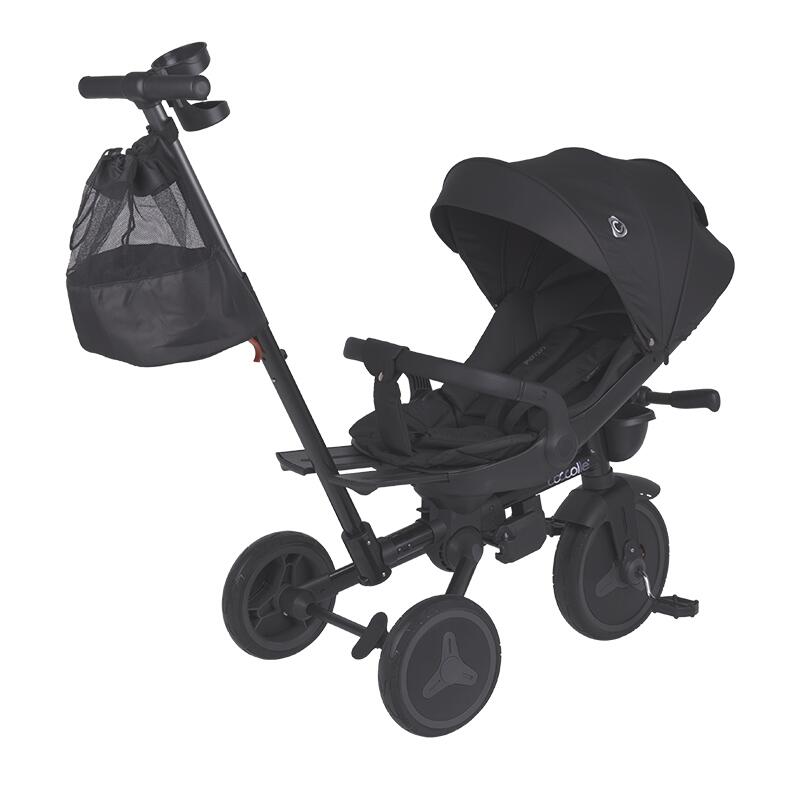 Tricicleta ultrapliabila Coccolle Urbio Plus, Jet Black