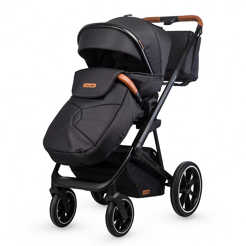Carucior modular 2in1 C Nessia Diamond black+Balansoar bebelusi C Velio Butternut - gogobaby.ro