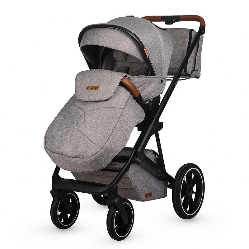 Carucior modular 2in1 Coccolle Nessia Lunar rock+Balansoar bebelusi C Velio Butternut - gogobaby.ro