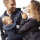 BabyBjorn - Marsupiu anatomic One Air - Navy Blue, 3D Mesh