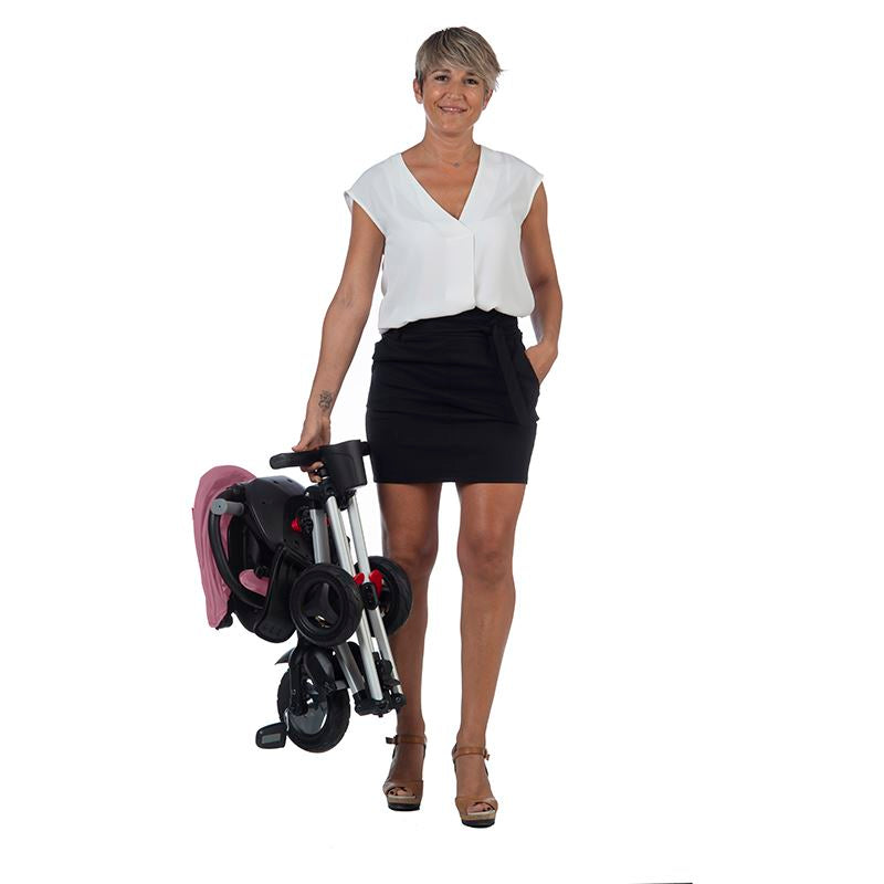 Tricicleta ultrapliabila Qplay Nova violet - gogobaby.ro
