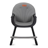 Scaun de masa copii Momi Reki, Piele ecologica, Black
