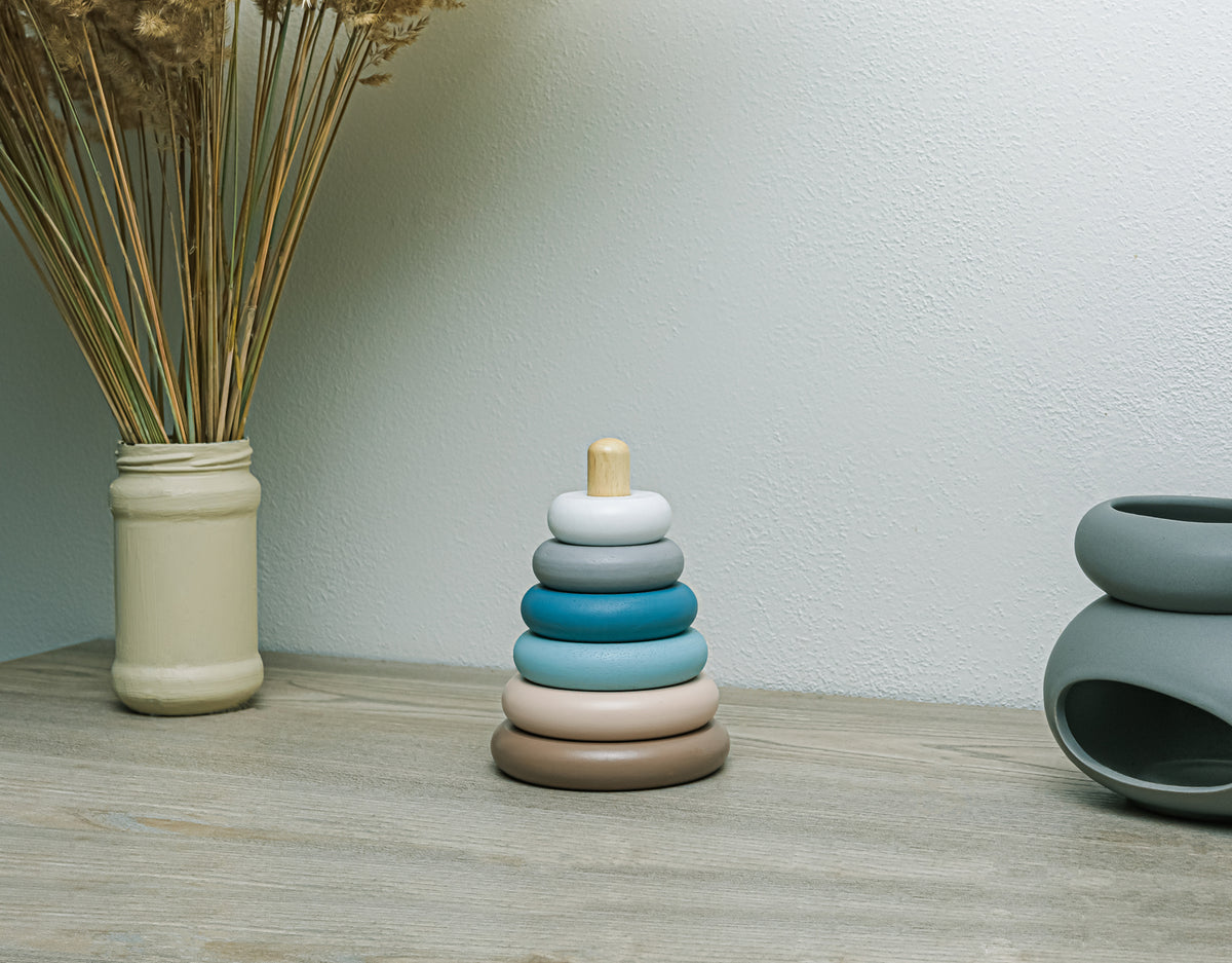 ZOPA - Jucarie Turnul Inelelor Blue - gogobaby.ro