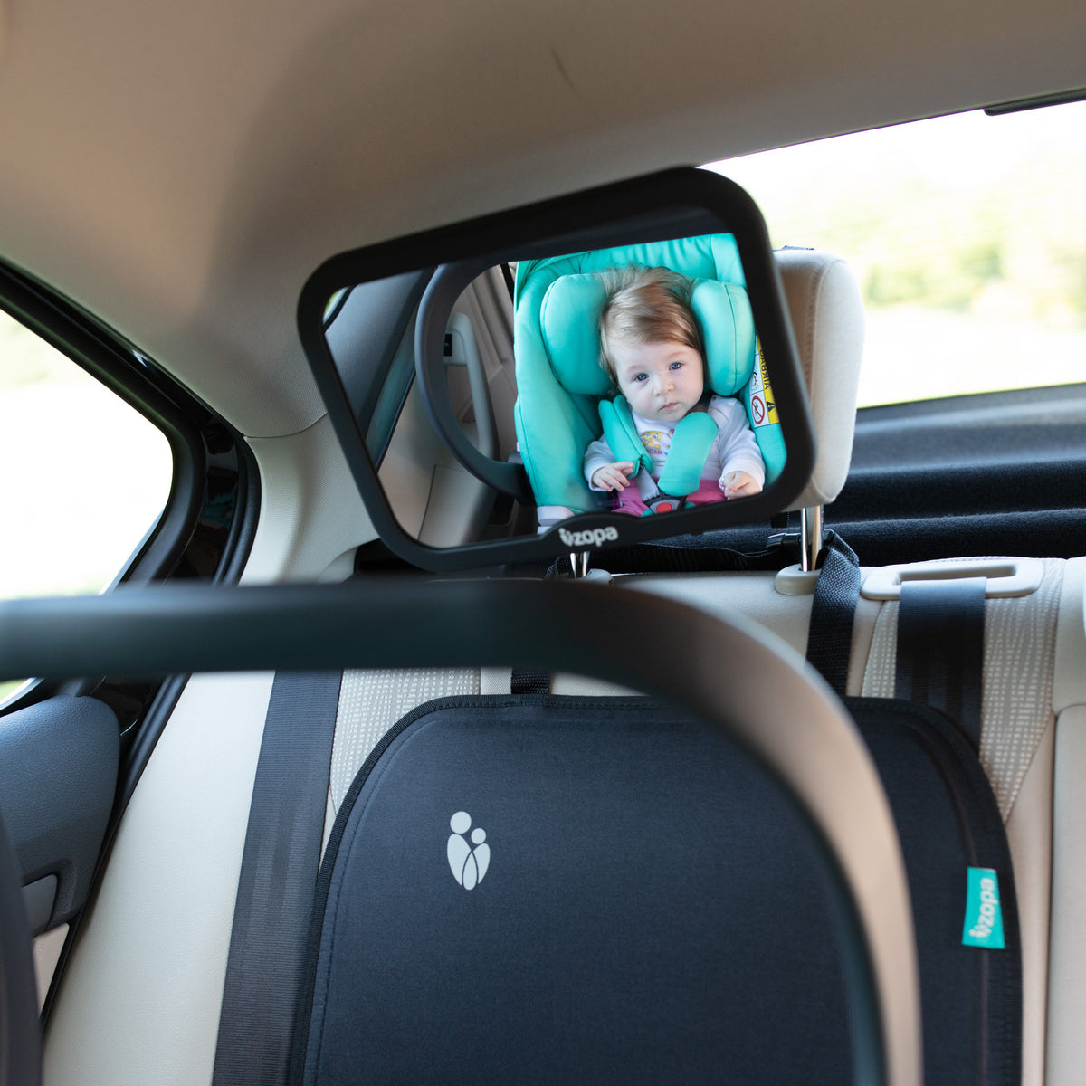 ZOPA - Oglinda retrovizoare pentru bebe, perspectiva 360 grade - gogobaby.ro