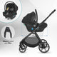 Carucior modular 2in1 Coccolle Serry Moss green+ Scoica auto iSize Coccolle Knox Black