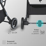 Carucior sport cu pliere automata Coccolle Melia Pearl Mist