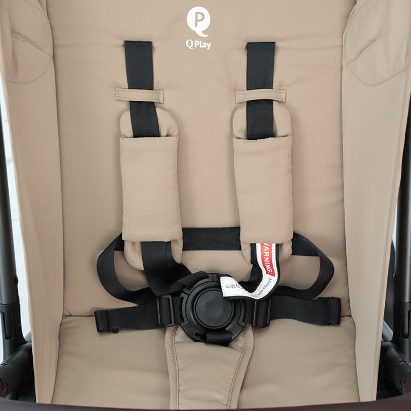 Carucior sport Qplay GRAV cu pliere automata, Bej