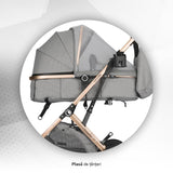 Carucior ultracompact 3in1 Coccolle Ravello Moonlit grey
