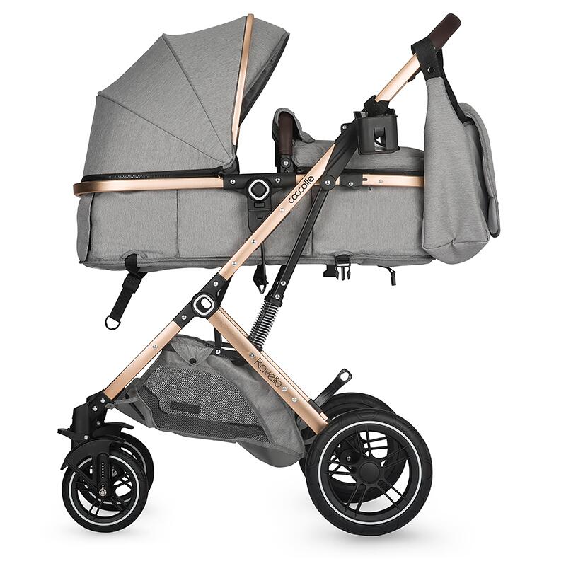 Carucior ultracompact 3in1 Coccolle Ravello Moonlit grey - gogobaby.ro