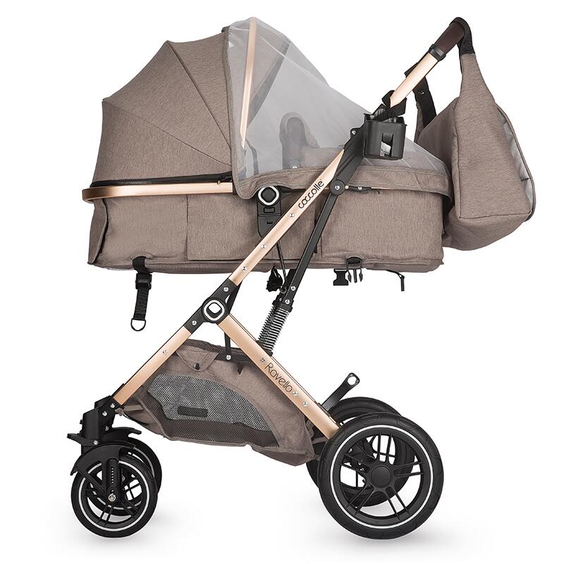 Carucior ultracompact 3in1 Coccolle Ravello Sand beige - gogobaby.ro