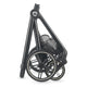 Carucior modular 4in1 Coccolle Lissia Anthracite cu Scoica auto iSize Coccolle Rilax Greystone si Baza isofix iSize Coccolle Rilax