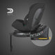 Scaun auto iSize 40-150 cm Coccolle Ario Midnight Black