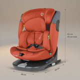 Scaun auto iSize 40-150 cm Coccolle  Atira Cinnamon brown