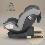 Scaun auto iSize 40-150 cm Coccolle Nyota Moonlit grey