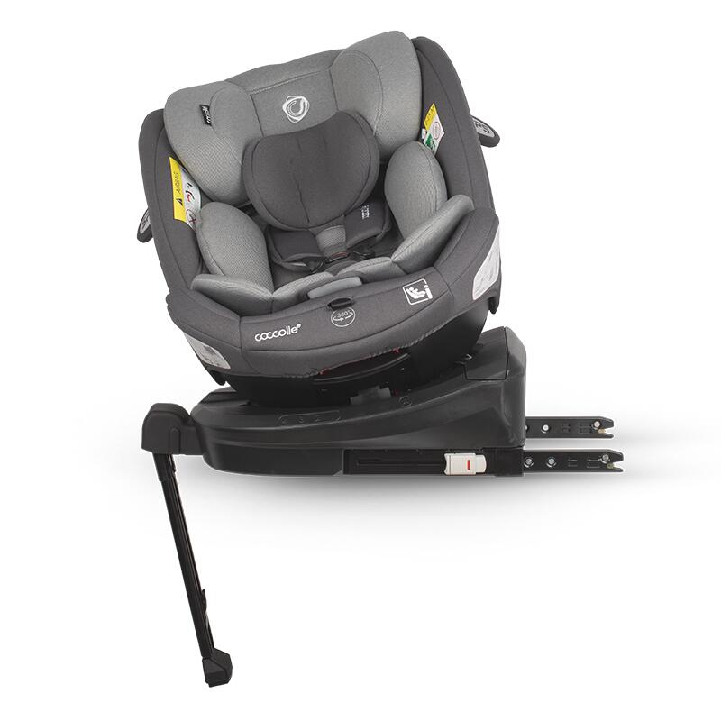 Scaun auto iSize 40-150 cm Coccolle Sidra Diamond black + Coccolle protectie bancheta auto mica - gogobaby.ro