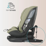 Scaun auto rotativ iSize Coccolle Velsa Moss green