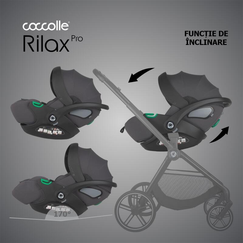 Scoica auto iSize Coccolle Rilax Greystone