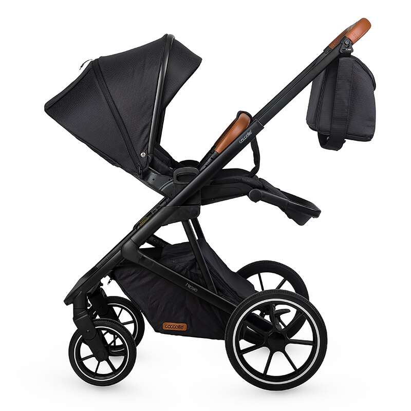 Carucior modular 2in1 Coccolle Nessia Diamond black - gogobaby.ro