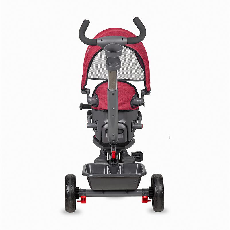 Tricicleta multifunctionala Coccolle Primo Magenta - gogobaby.ro