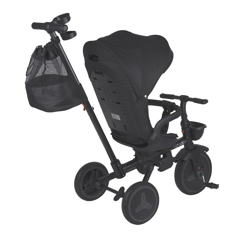Tricicleta ultrapliabila Coccolle Urbio Plus, Jet Black