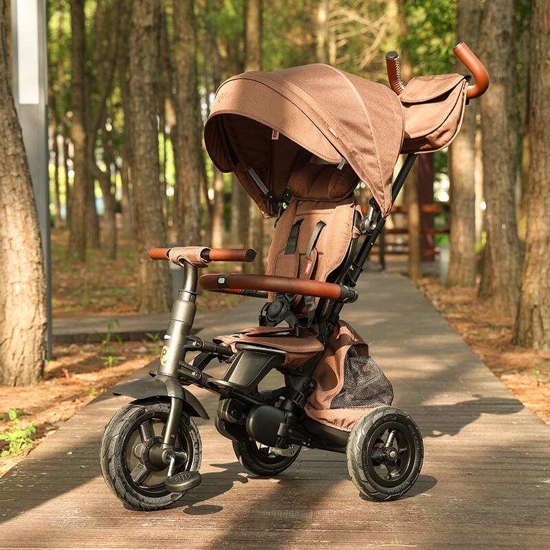 Tricicleta pliabila Qplay Rito Deluxe Maro