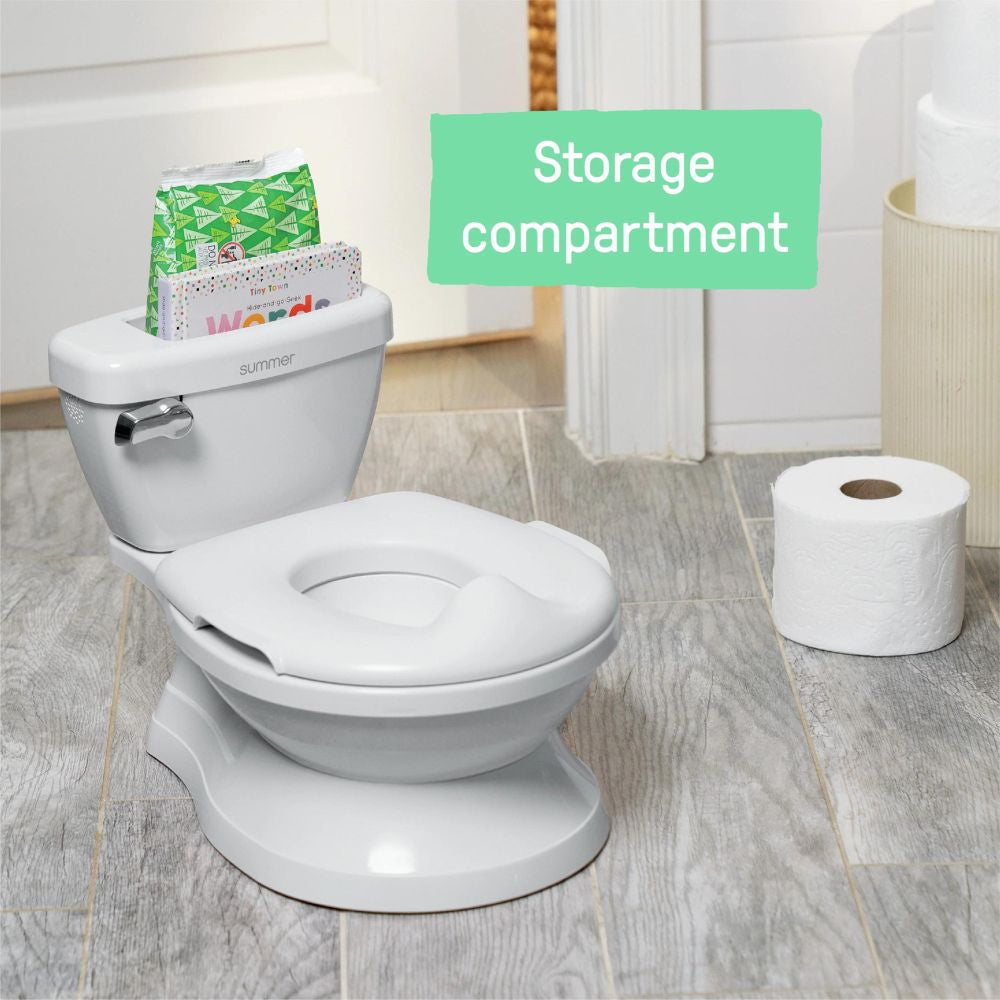 Ingenuity - Olita cu sunete My Size Potty Pro, alb - gogobaby.ro