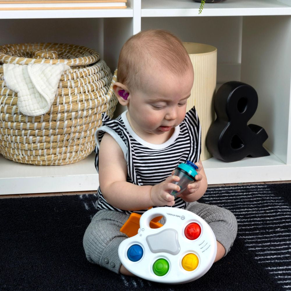 Baby Einstein - Jucarie senzoriala Color Popper Palette - gogobaby.ro