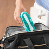 Skip Hop - Set de calatorie pentru hranire (bol + lingurita) - Soft turcoaz