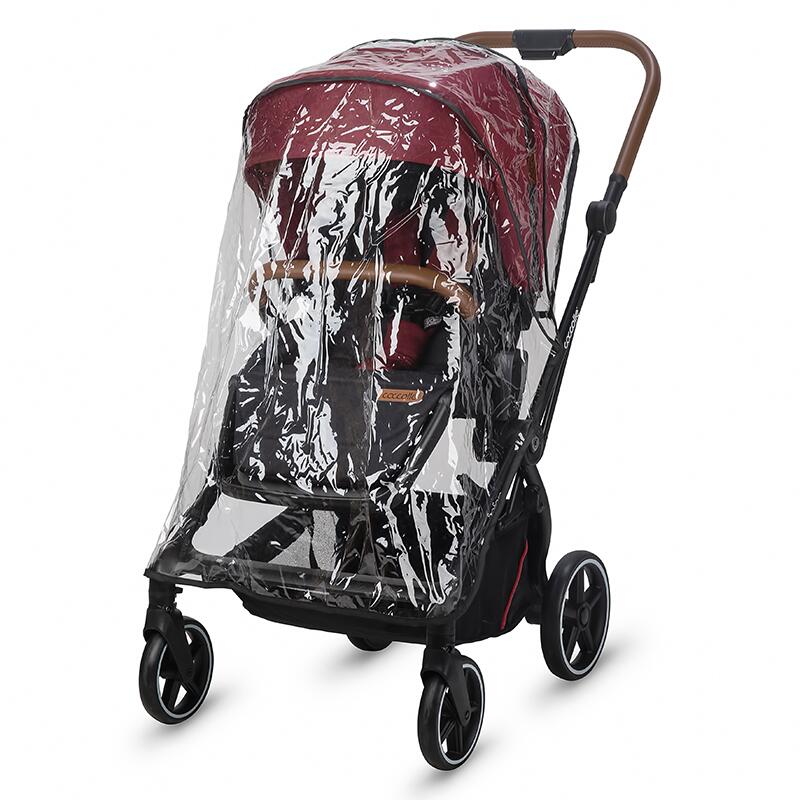 Carucior modular 3in1 Coccolle Saliara Cabernet+ Scoica auto iSize Coccolle Knox Black