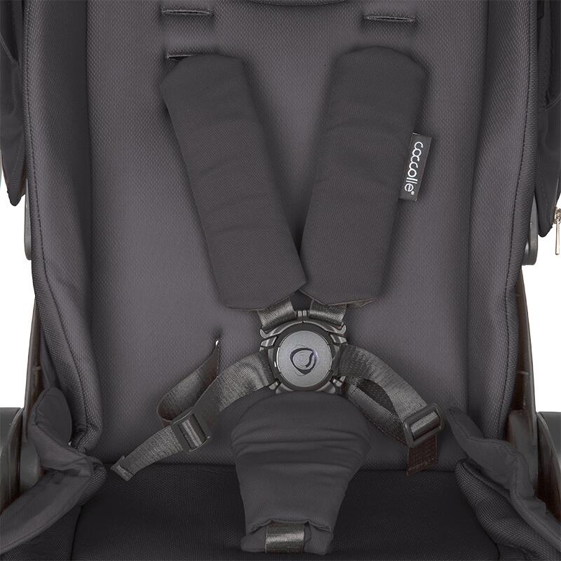 Carucior modular 2in1 Coccolle Serry Jet black - gogobaby.ro