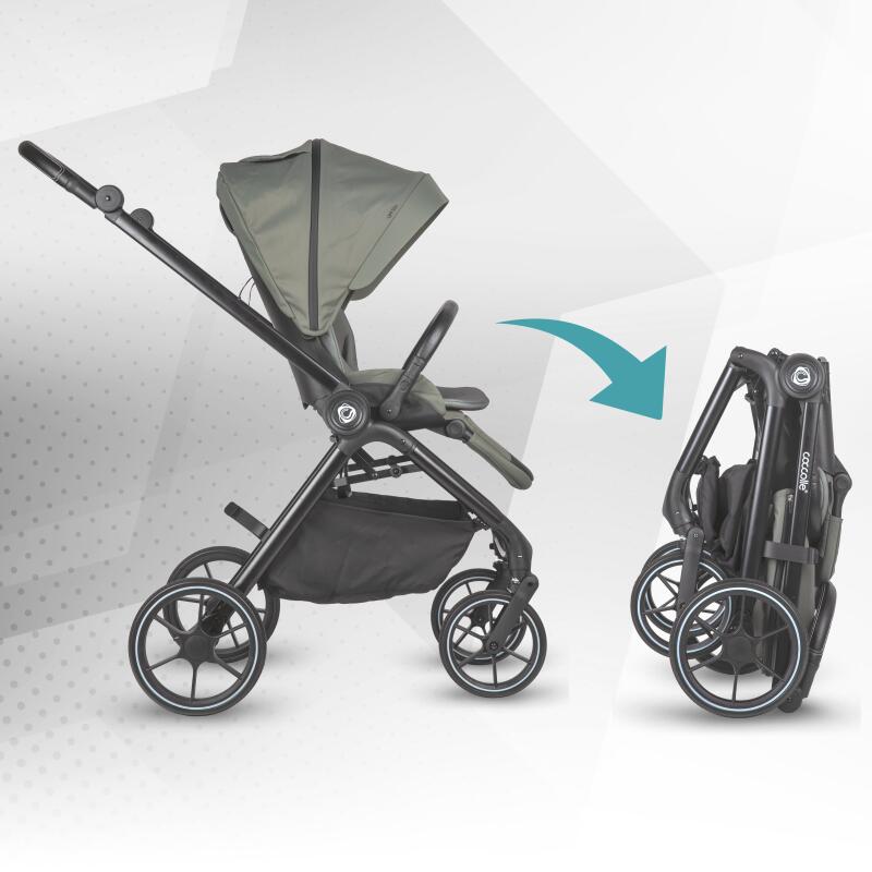 Carucior modular 2in1 Coccolle Serry Moss green
