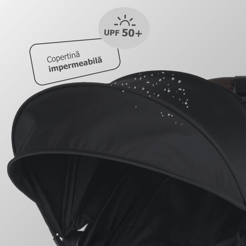 Carucior sport cu pliere automata Coccolle Melia Diamond black