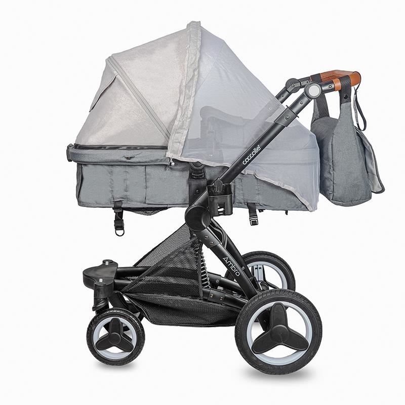 Carucior transformabil 3in1 Coccolle Ambra Urban Grey 2021 - gogobaby.ro