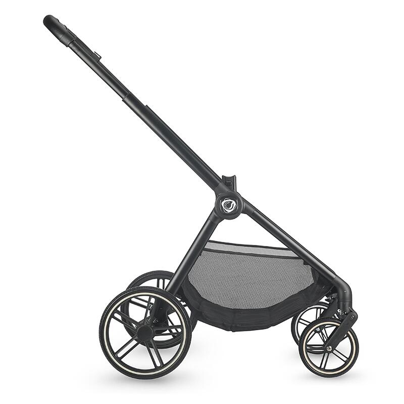 Carucior modular 4in1 Coccolle Lissia Anthracite cu Scoica auto iSize Coccolle Rilax Greystone si Baza isofix iSize Coccolle Rilax