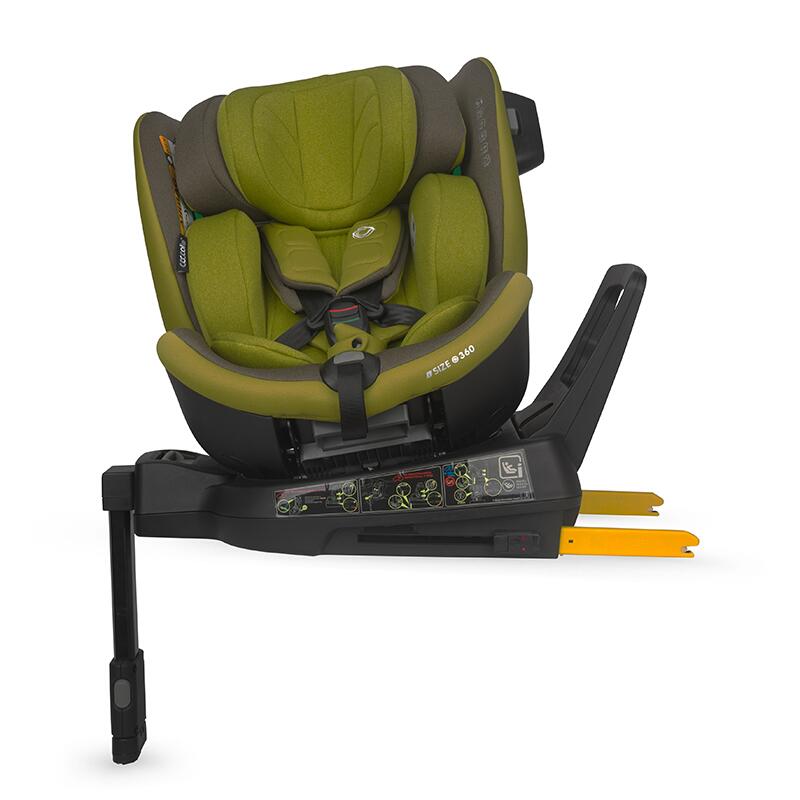 Scaun auto iSize 40-150 cm Coccolle Mago Olive khaki - gogobaby.ro