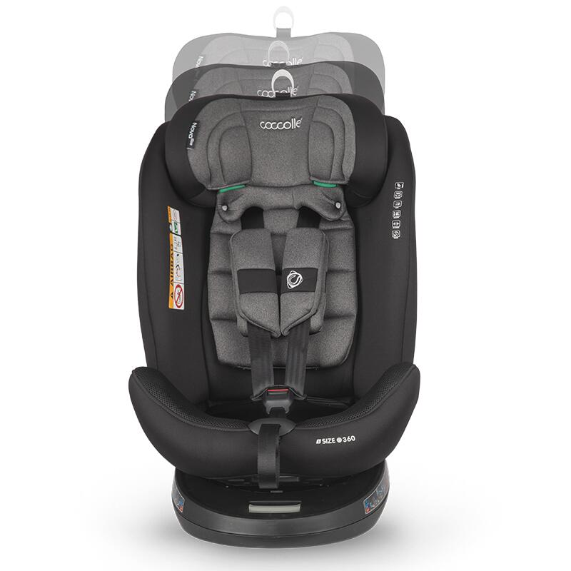 Scaun auto iSize 40-150 cm Coccolle Nova Diamond black - gogobaby.ro