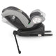 Scaun auto iSize 40-150 cm Coccolle Sidra Moonlit grey+Coccolle protectie bancheta auto mica