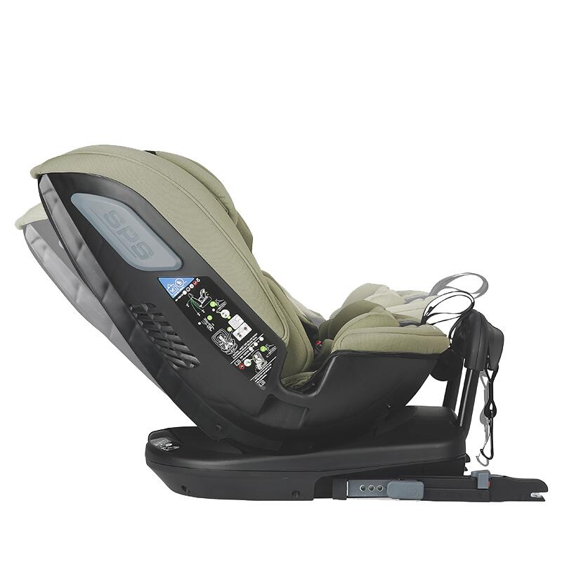 Scaun auto rotativ iSize Coccolle Velsa Moss green - gogobaby.ro