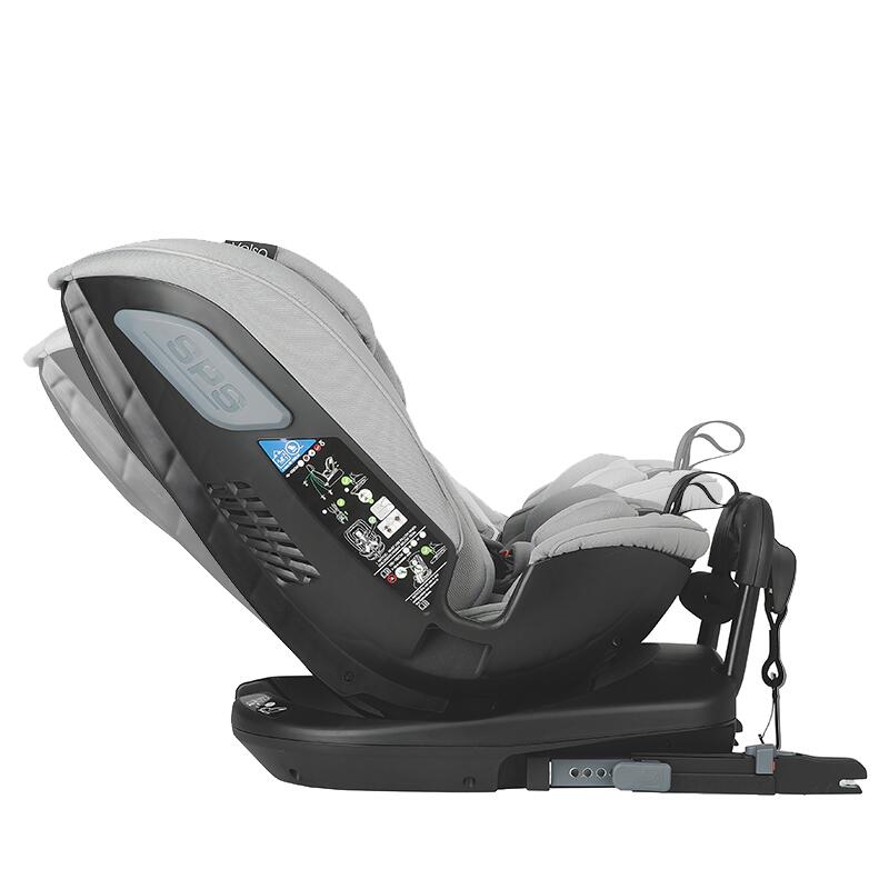 Scaun auto rotativ iSize Coccolle Velsa Neutral grey - gogobaby.ro